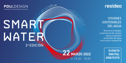 Abierta la inscripción al evento digital Smart Water organizado por Resideo y POLI design