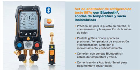 Nueva campaña de Testo: selección de equipos de medición para calefacción