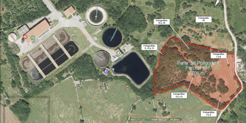 Abierto el trámite de información pública para la instalación fotovoltaica en la EDAR de Es Castell