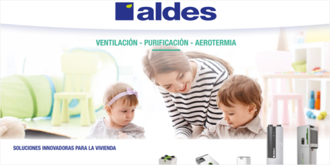 Aldes mostrará sus soluciones a los profesionales de la edificación en Rebuild Expo 2022