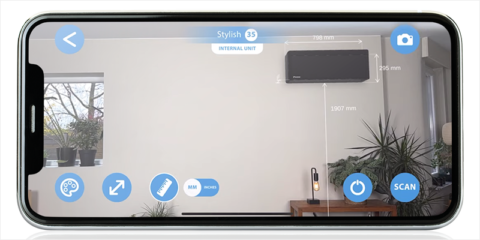 Daikin lanza su App 3D para visualizar qué equipo se adapta mejor a cada espacio