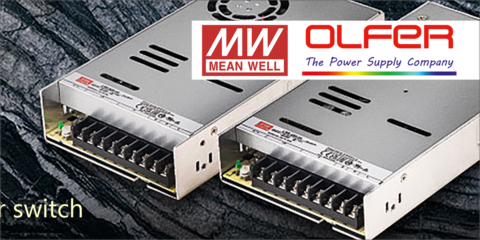 Electrónica OLFER distribuye las nuevas fuentes de alimentación LRS-450 y 600