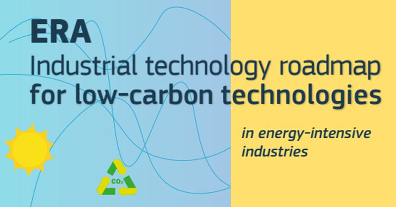 Portada de la hoja de ruta europea tecnologías bajas carbono industrias gran consumo.