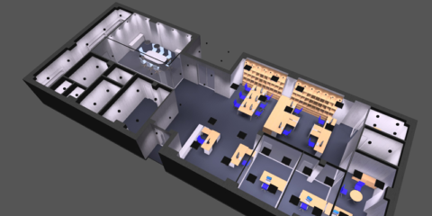Stania, el nuevo concepto de iluminación para oficinas desarrollado por Prilux