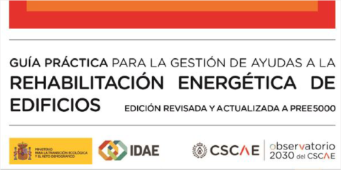IDAE y CSCAE actualizan al PREE 5000 la guía de ayudas para la rehabilitación energética de edificios