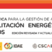 IDAE y CSCAE actualizan al PREE 5000 la guía de ayudas para la rehabilitación energética de edificios