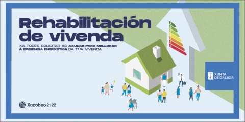 Abiertas dos líneas de ayudas en Galicia para la rehabilitación energética de viviendas