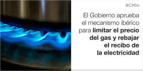 España aprueba el mecanismo para limitar el precio del gas y rebajar la factura de electricidad