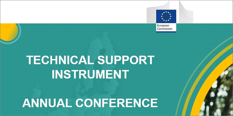 Imagen de la conferencia anual que se celebró en relación con el instrumento de apoyo técnico de la CE.
