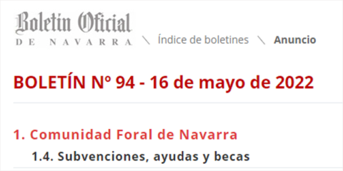 Navarra abre el plazo para solicitar las ayudas a la transición energética de entidades locales