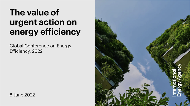 The value of urgent action on energy efficiency