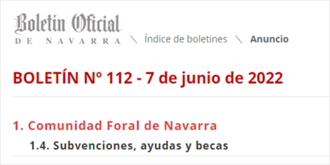 Navarra abre la convocatoria de ayudas para la transición energética a entidades sin ánimo de lucro