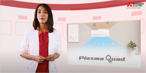 Conoce la tecnología de filtrado de aire Plasma Quad con Esther Vaquero