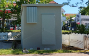 Contenedor de fibra óptica de Desigenia.