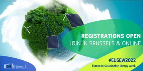 Se abre el plazo de inscripción para participar en la Semana Europea de la Energía Sostenible EUSEW 2022