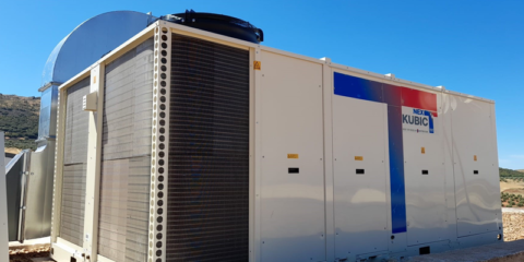 Una biblioteca en Villamanrique confía en la bomba de calor KuNB 065i de Hitecsa