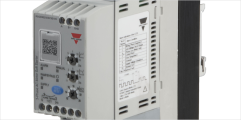 Carlo Gavazzi presenta los arrancadores suaves RSGD de 45 mm con comunicación Modbus