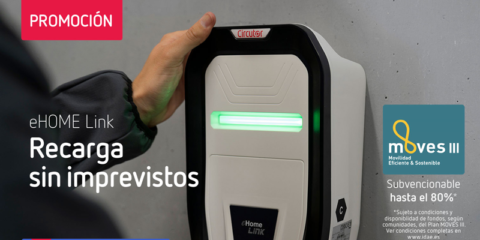 Nuevo punto de recarga eHOME Link de Circutor para instalar en entornos domésticos