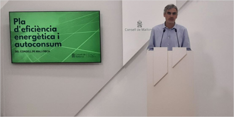 El Consejo de Mallorca presenta el Plan de Eficiencia Energética para alcanzar la sostenibilidad ambiental