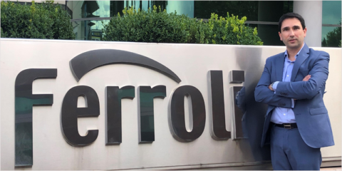 Pedro Sánchez, responsable nacional de aerotermia de Ferroli