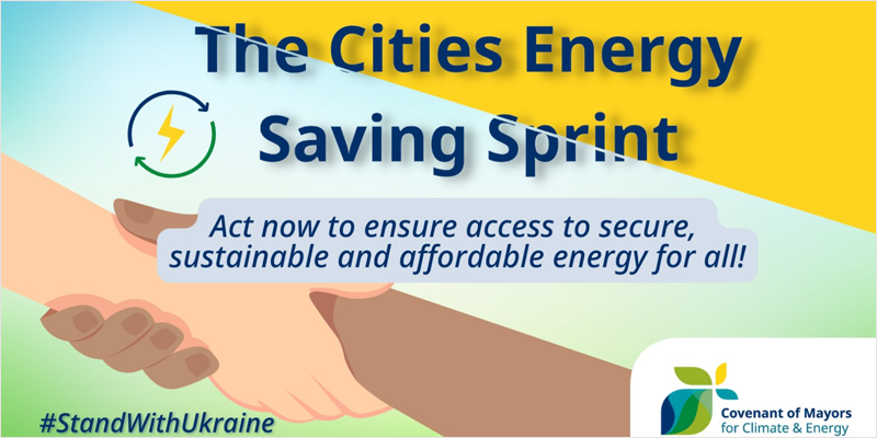 Anuncio webinar de Covenant of Mayors for Climate & Energy.