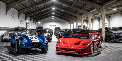 Una instalación de almacenamiento de automóviles de lujo apuesta por la iluminación de Ansell Lighting
