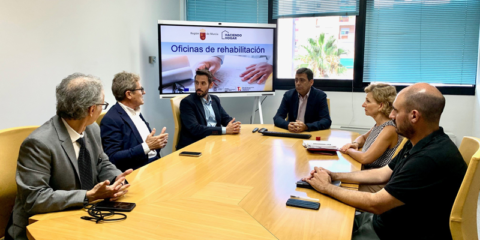 Puesta en marcha de una red de oficinas que gestionarán ayudas a la rehabilitación en la Región de Murcia