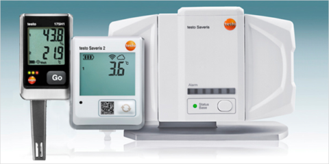 Soluciones de Testo para la medición y el registro de la temperatura y humedad