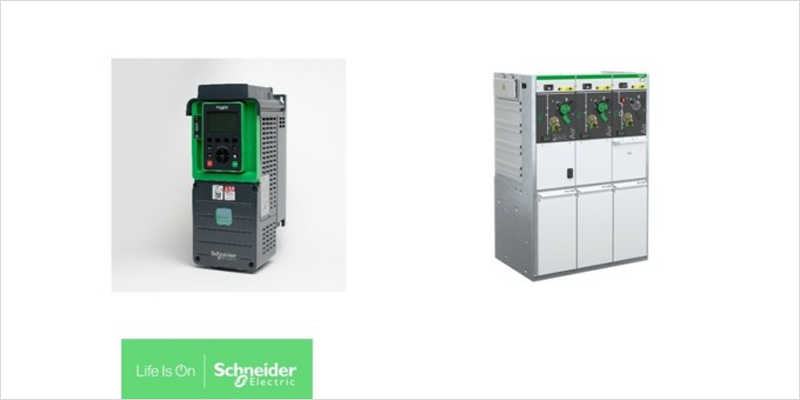 Equipos de Schneider Electric.