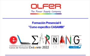 Anuncio curso Casambi de Electrónica OLFER.