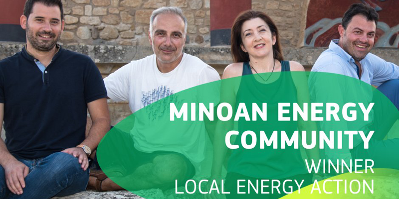 Minoan Energy Community ha obtenido el premio en la categoría de Acción Energética Local