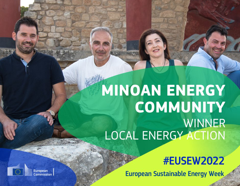 Minoan Energy Community ha obtenido el premio en la categoría de Acción Energética Local 