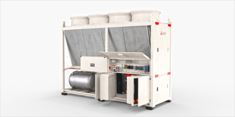 Mitsubishi Electric presenta su nueva gama de enfriadoras y bombas de calor con mayor eficiencia energética