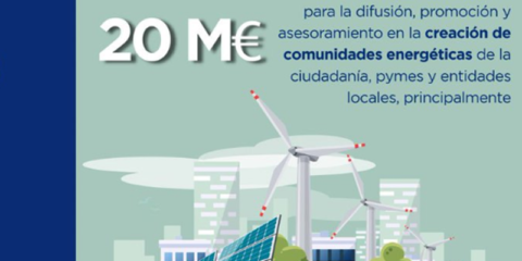 Abierta la primera convocatoria del Programa CE Oficinas para fomentar las comunidades energéticas