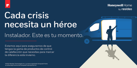 Resideo lanza una campaña que resalta la labor de los instaladores para reducir la factura energética