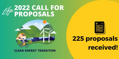 La convocatoria LIFE Clean Energy Transition 2022 recibe 225 propuestas