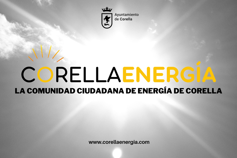 Logo corella energía, comunidad energética.