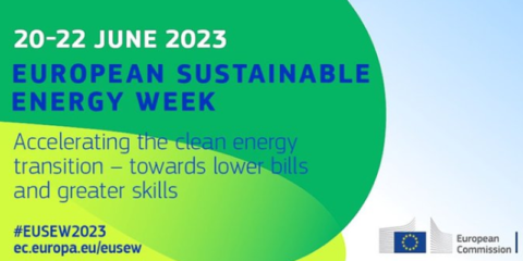 La Semana Europea de la Energía Sostenible EUSEW 2023 se celebrará en formato híbrido