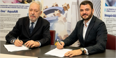 Aldes y el COAATM firman un convenio para asesorar sobre ayudas de rehabilitación energética