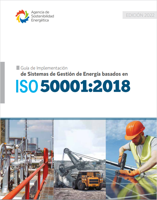 Portada guía implementación sistemas de gestión energía basados ISO 5000:2018.