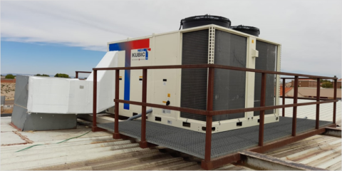 Hitecsa climatiza un supermercado en Bolaños de Calatrava con el Kubic Next KuNB 075i