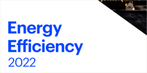 Portada informe IEA sobre eficiencia energética.