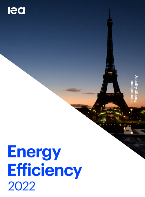 Portada informe IEA sobre eficiencia energética.
