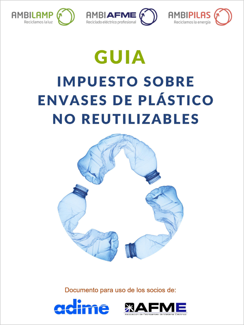 portada del Impuesto de Envases de Plástico no reutilizables 