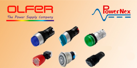 Nuevos interruptores industriales con IP66 e impermeables distribuidos por Electrónica OLFER