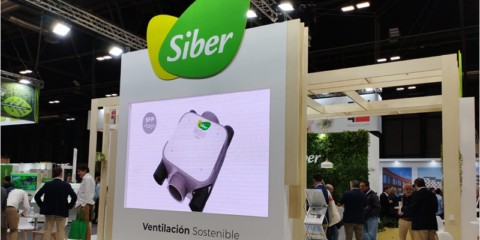 Los avances de Siber en ventilación inteligente se han dado a conocer en Rebuild 2023