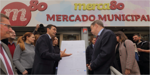 Granada presenta el proyecto de modernización energética del mercado municipal Merca80