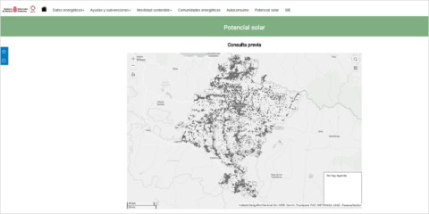 Nueva herramienta para conocer el potencial solar fotovoltaico y térmico de los tejados en Navarra