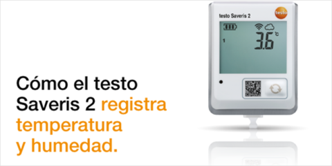 Webinar sobre cómo el testo Saveris 2 registra la temperatura y humedad de manera automática