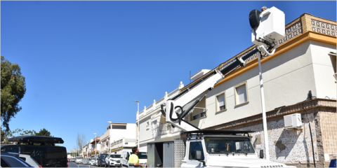 Punta Umbría optimiza el alumbrado público con la renovación de más de 500 luminarias